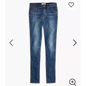 Madewell 9 inch high rise skinny jeans